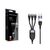 Conceptronic ETTA05B15 USB 3-in-1 PD 3.0 60W Charging Cable 1.5M,