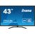 43" (42.5" viewable) - 3840 x 2160 4K @ 60 Hz - VA | X4373UHSU-B1