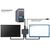 Alcasa DisplayPort Switches, DisplayPort, Black, Metal | GC-M0262