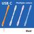 CLUB3D USB C cable pink / 2 m / USB C / USB C / USB4 G | CAC-3002