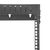12U Adjustable Rack (RK12WALLOA) - Rack - wall mountable - black