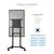 Mobile TV Stand w/ Casters (MBLTVSTNDEC) - Cart - for flat panel