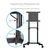 Mobile TV Stand w/ Casters (MBLTVSTNDEC) - Cart - for flat panel