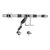 Equip 17"-27" Triple Monitor Desk Mount Bracket  650162