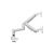 Equip 17"-35" Heavy-Duty Dual Monitor Desk Mount Bracket, White 650183
