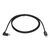 USB cable - 24 pin USB-C (M) right-angled to 24 p | U040-01M-C-RA