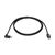 USB cable - 24 pin USB-C (M) right-angled to 24 p | U040-01M-C-RA