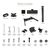 Portable Stand-Up Cart - Cart - for LCD display / PC  | WKSTNCART