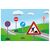 Jamara 460293, Toy traffic signs set, 3 yr(s), Plastic, Black, Bl