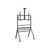 HAGOR BrackIT Stand Scandio - Cart - for flat panel - blac | 8274