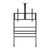 HAGOR BrackIT Stand Scandio - Cart - for flat panel - blac | 8274
