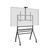 HAGOR BrackIT Stand Scandio - Cart - for flat panel - blac | 8274