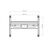 HAGOR BrackIT Stand Scandio - Cart - for flat panel - blac | 8274
