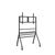 HAGOR BrackIT Stand Scandio - Cart - for flat panel - blac | 8274