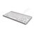 R-Go Compact Break - Keyboard - with integrated bre | RGOCONDWDWH