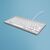 R-Go Compact Break - Keyboard - with integrated bre | RGOCONDWDWH