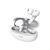 Trust Yavi - True wireless earphones with mic - in-ear -  | 25172