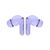 Trust Yavi - True wireless earphones with mic - in-ear -  | 25297