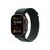 smart watch with Alpine Loop - textile - dark green - | MX4R3FD/A