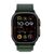 smart watch with Alpine Loop - textile - dark green - | MX4R3FD/A