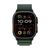 smart watch with Alpine Loop - textile - dark green - | MX4T3FD/A
