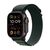 smart watch with Alpine Loop - textile - dark green - | MX4T3FD/A
