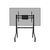 Neomounts FL50-525BL1 - Cart - sturdy - for flat panel - floor st