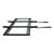 Bracket - Low Profile Mount - for LCD display - stee | DWF60100XX