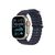 smart watch with Ocean band - fluoroelastomer - navy  | MX4D3FD/A