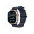smart watch with Ocean band - fluoroelastomer - navy  | MX4D3FD/A