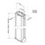 Mounting component (pole) - for LCD display - aluminium | 7225304
