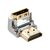 Lindy CROMO Down - HDMI right angle adapter - HDMI male t | 41505