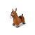 Jamara Hopping animal horse brown with pump / Animals /  | 460597