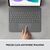 Logitech Combo Touch - Keyboard and folio case - wit | 920-010210