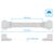 Alcasa 8055-F44QW / 0.515 m / RJ-45 / RJ-45