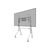 Neomounts Move Go FL50-525WH1 - Cart - for flat panel - lockable