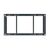 HAGOR - Mounting kit (wall mount) - for LCD display - plas | 5865