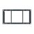 HAGOR - Mounting kit (wall mount) - for LCD display - plas | 5865
