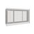 HAGOR - Mounting kit (wall mount) - for LCD display - plas | 5865