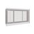 HAGOR - Mounting kit (wall mount) - for LCD display - plas | 5865
