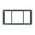 HAGOR - Mounting kit (wall mount) - for LCD display - plas | 5865