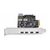 StarTech.com 5-Port USB PCIe Card, USB 3.2  | PS4C3IA3-USB-C-CARD