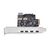 StarTech.com 5-Port USB PCIe Card, USB 3.2  | PS4C3IA3-USB-C-CARD