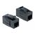 Delock Keystone Module RJ45 jack &gt RJ45 jack Cat.6A - M | 86298