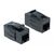 Delock Keystone Module RJ45 jack &gt RJ45 jack Cat.6A - M | 86298