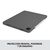 Logitech Combo Touch - Keyboard and folio case - wit | 920-010211