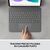 Logitech Combo Touch - Keyboard and folio case - wit | 920-010211