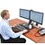 Ergotron WorkFit-A Dual Workstation With Worksurface | 24-316-026