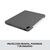Logitech Combo Touch - Keyboard and folio case - wit | 920-010300