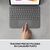 Logitech Combo Touch - Keyboard and folio case - wit | 920-010300